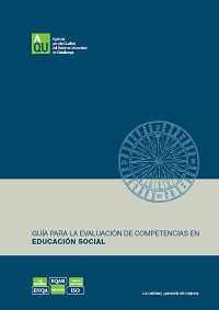 Portada de la Guía para la evaluación de competencias en Educación Social